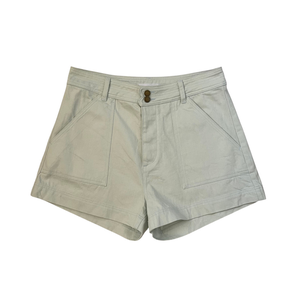 APIECE APART Denim Shorts - Light Blue Wash - Size 12